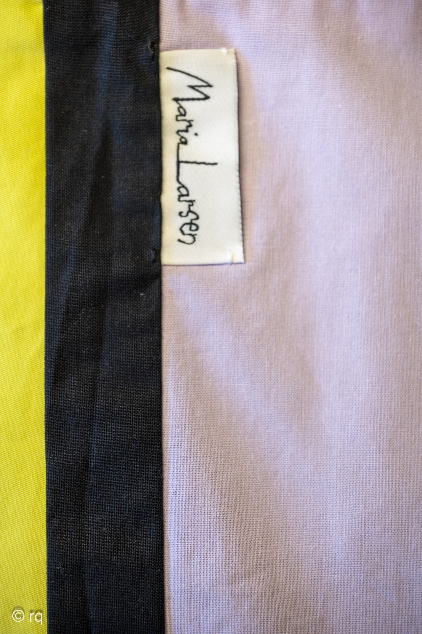 logo on tablerunner