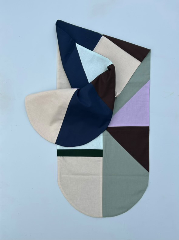 table runner. Oval shape. Mixes. Cotton